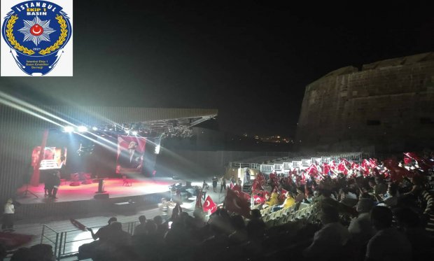 Bodrum'da da 15 Temmuz Etkinlikleri yoğun bir kalabalıkla gerçekleştirildi...