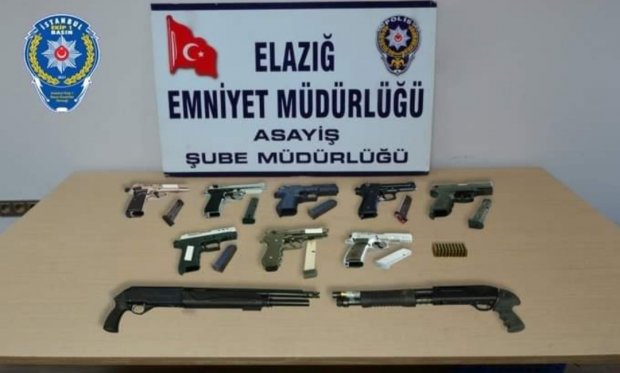 Elazığ'da asayiş ve şok uygulamalarında 24 kişi tutuklandı...