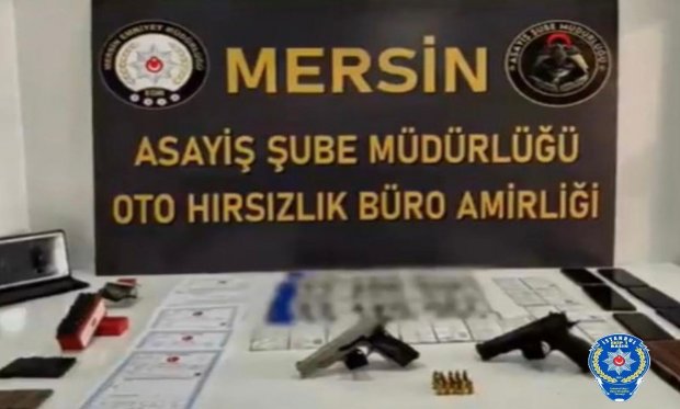 Mersin'de oto hırsızlığı çetesine 50 milyon TL'lik operasyon: 15 tutuklama…
