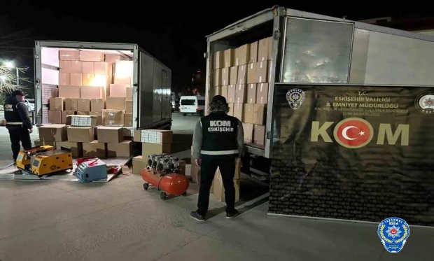 Eskişehir'de kaçak tütün operasyonu…