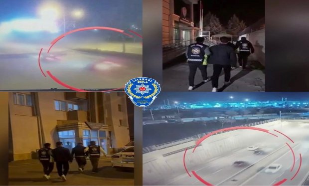 Konya’da yarış yapan iki sürücüye rekor ceza…