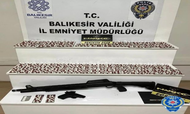 Balıkesir'de Uyuşturucu Operasyonu…