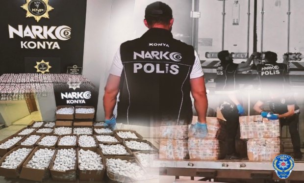 Konya’da 3 ayrı uyuşturucu operasyonu: 4 gözaltı….