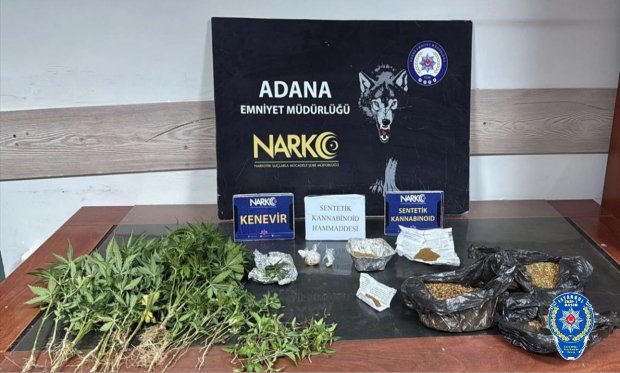 Adana'da uyuşturucu operasyonu…