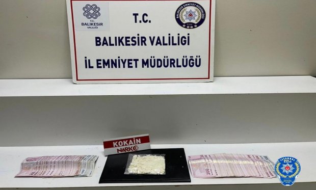 Balıkesir’de uyuşturucu operasyonu…