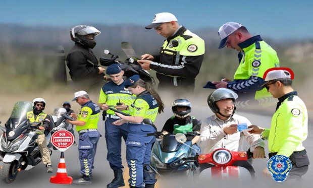Kask takmayan 475 Bin 976 Motosiklet/Motorlu bisiklet sürücüsüne işlem yapıldı….