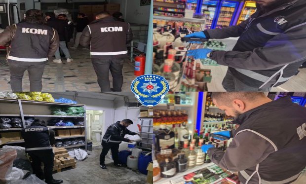 Konya emniyetinden yılbaşı öncesi ‘Kaçak-Sahte Alkollü İçki’ denetimi…