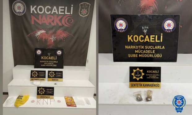 Kocaeli'de uyuşturucu operasyonu: 2 tutuklama…