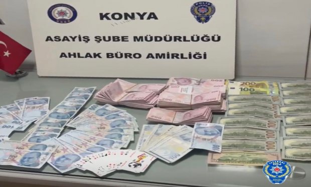 Konya’da kumar operasyonu: 19 kişiye ceza yağdı….