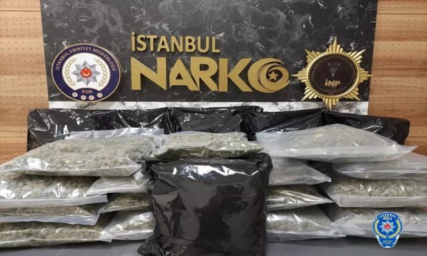 İstanbul’da narkotik ekiplerinden uyuşturucu operasyonu….