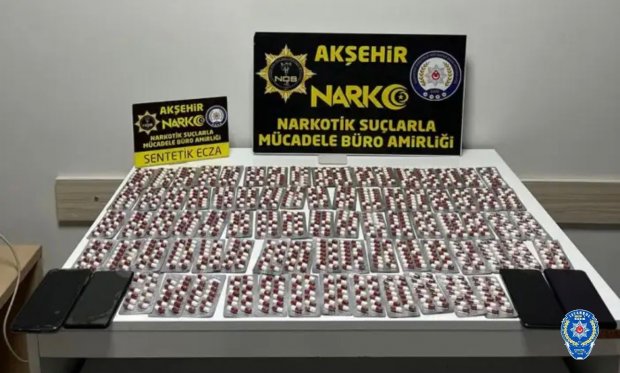 Konya’da uyuşturucu operasyonu….