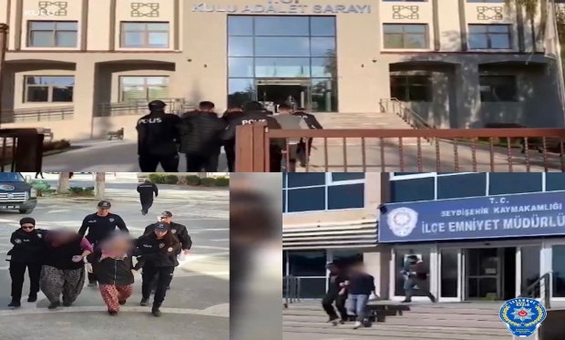 Konya polisinden dolandırıcılara geçit yok: 3 ilçede 3 ayrı operasyon…