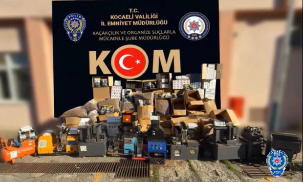 Kocaeli'de Kaçakçılık Operasyonu!