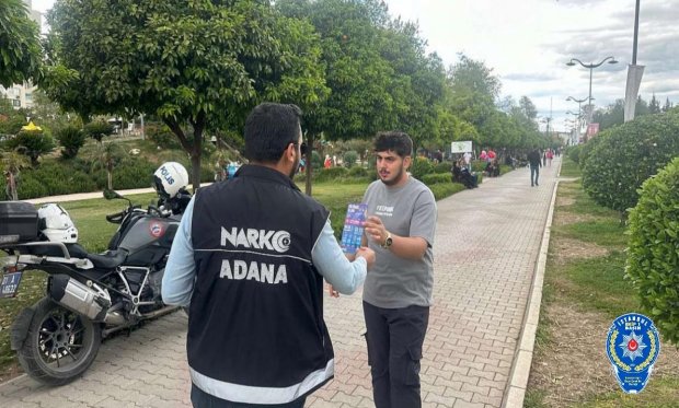 Adana'da 38 bin kişi uyuşturucu hakkında bilgilendirildi…