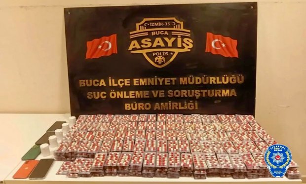 İzmir polisinden uyuşturucu operasyonu…