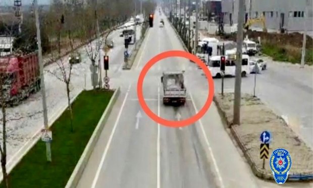 Bursa'da dron desteğiyle trafik denetimi…
