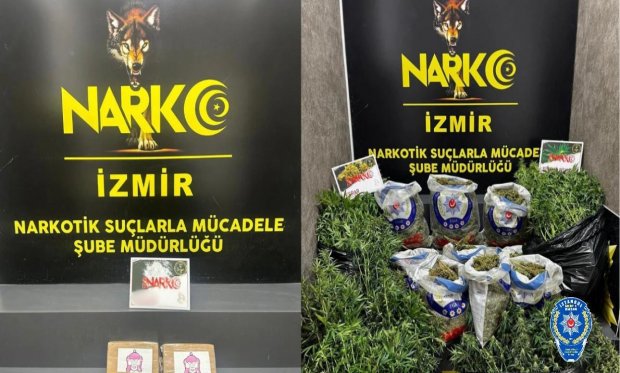 İzmir'de uyuşturucu operasyonu…