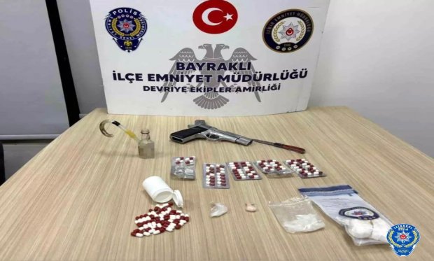 İzmir’de uyuşturucu operasyonu: 4 gözaltı…