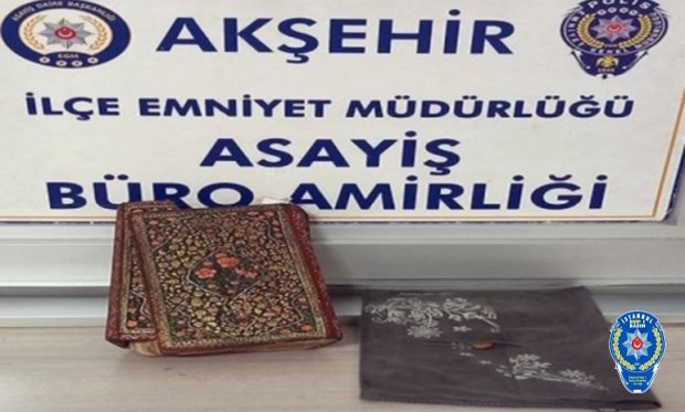 Konya’da 400 yıllık Kur'an-ı Kerim ele geçirildi…