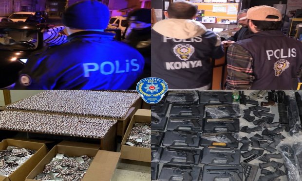 Konya polisinden huzuru bozan hiç kimseye geçit yok: 6 ayda rekor denetim ve yakalama!….